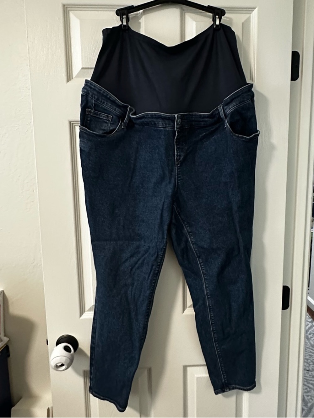 Old Navy Dark Blue Rockstar Skinny Maternity jeans size 20 short